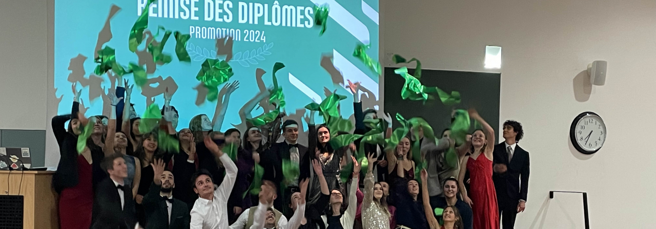 Remise des diplômes de l'ENSEGID
