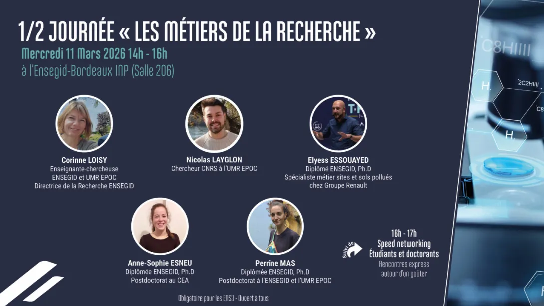 Les métiers de la Recherche